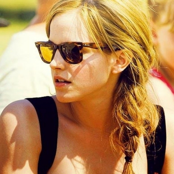 Model Display Ray-Ban Wayfarer Tortoise Brown RB2140 - Picture 15 of 16